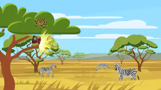 an illustration depicting the traditional african folktaleof anansi and the pot of widsom image